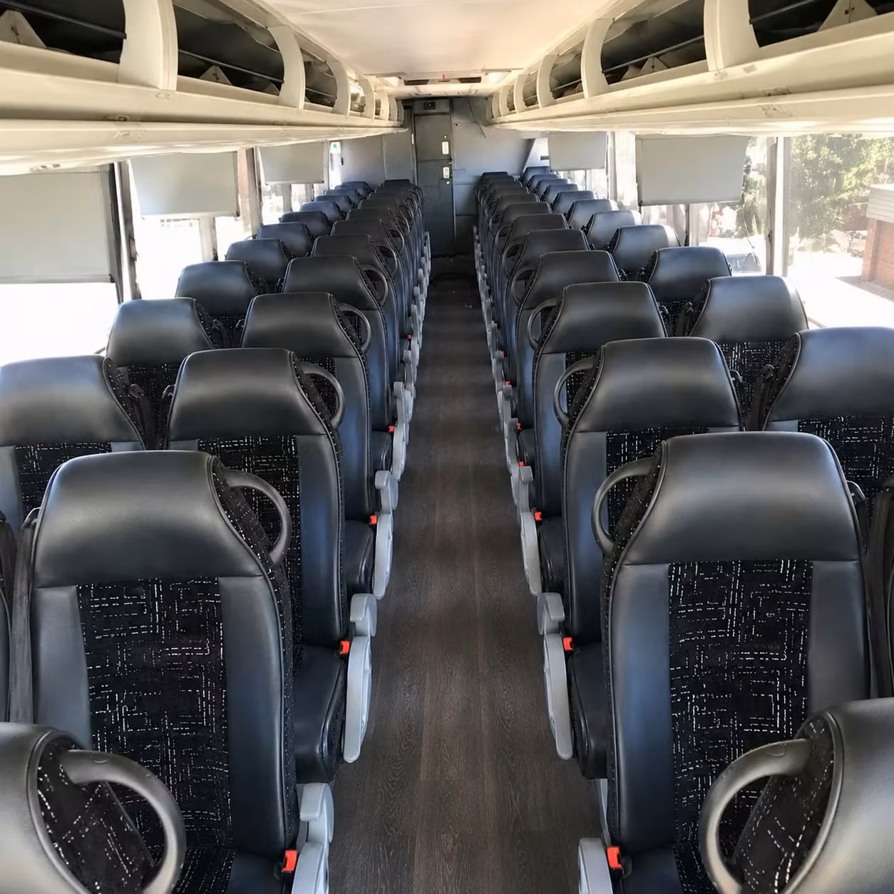 sparks charter bus interior gallery