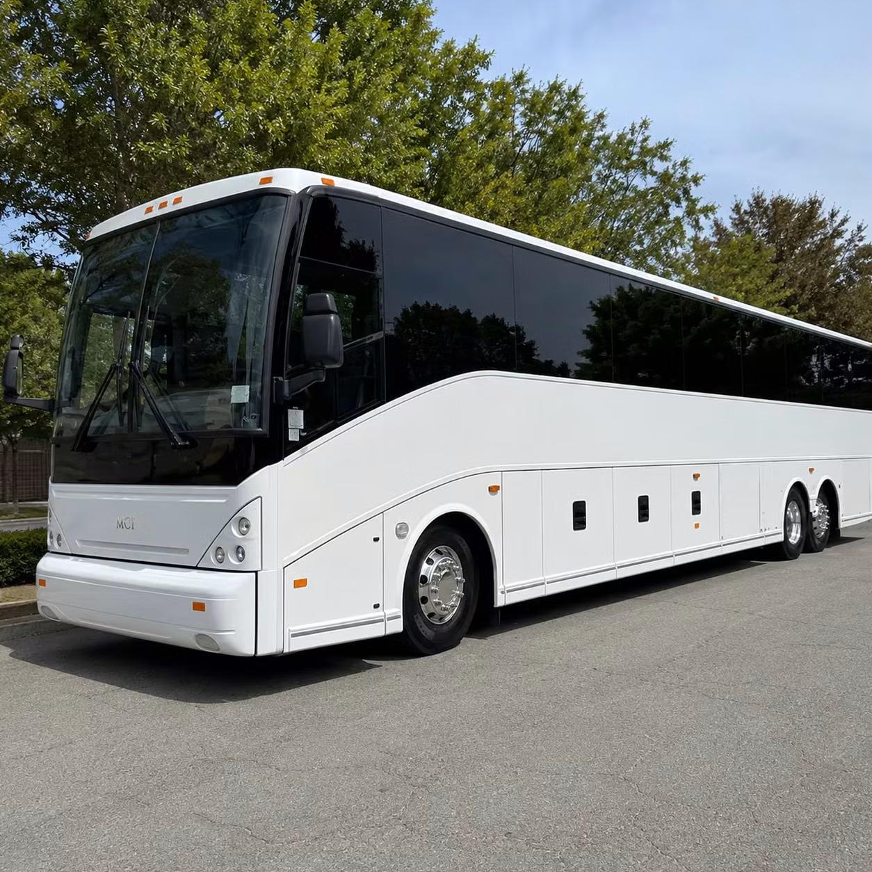 sparks charter bus rental fleet